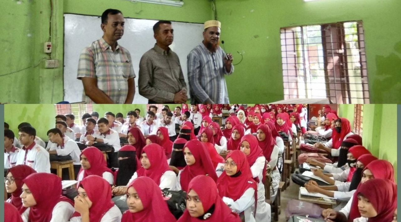 লাউর ফতেহপুর ব্যারিস্টার জাকির আহাম্মদ কলেজ পরিদর্শনে জেলা শিক্ষা অফিসার, শিক্ষার পরিবেশ ও অর্জনের ভূয়সী