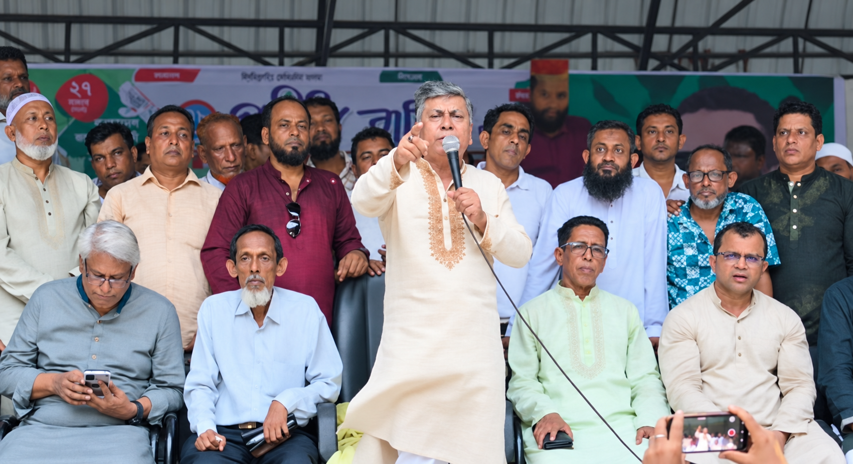 নবীনগরে কোনো চাঁদাবাজ ও ভূমিদস্যুর ঠাঁই হবে না: এমপি আব্দুল মান্নান।
